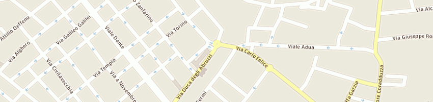 Mappa della impresa vigili del fuoco a SASSARI