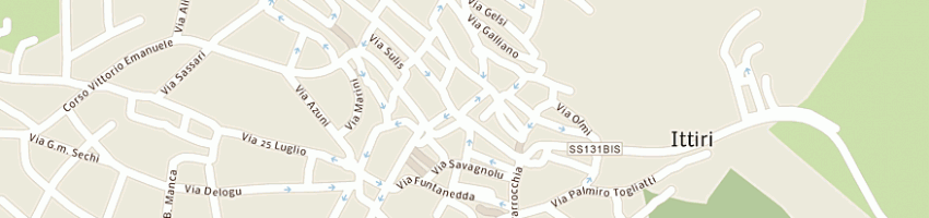 Mappa della impresa masia nicolo' a ITTIRI