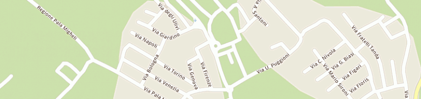 Mappa della impresa vacca piero a SORSO
