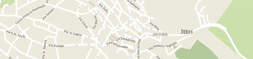 Mappa della impresa manunta salvatore a ITTIRI