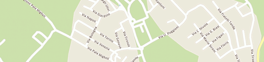 Mappa della impresa pisano romina a SORSO