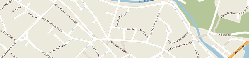 Mappa della impresa studio system sas a VERBANIA
