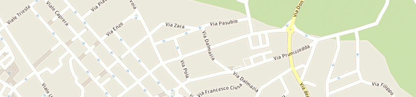 Mappa della impresa puggioni a nina a SASSARI