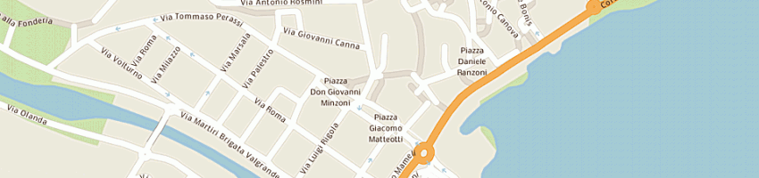 Mappa della impresa fibo impianti srl a VERBANIA