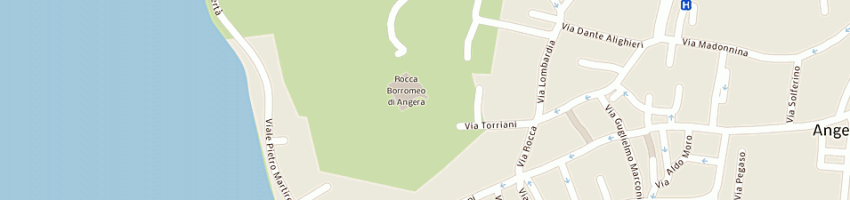 Mappa della impresa cebrelli federico - azienda agricola la rocca agriturismo a ANGERA