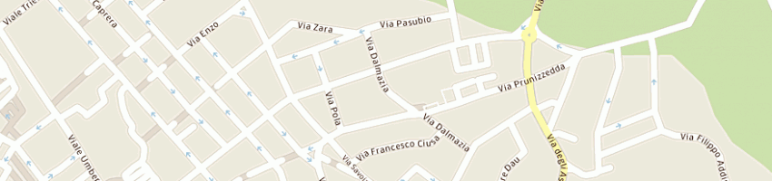Mappa della impresa tea tecniche elettroniche avanzate di cabizza enrico a SASSARI
