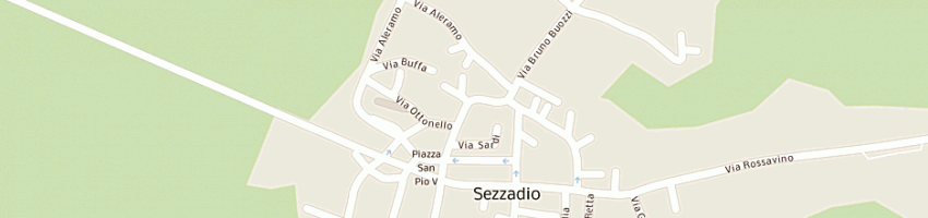 Mappa della impresa cadamuro gabriele a SEZZADIO