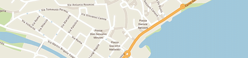 Mappa della impresa imperiali andrea a VERBANIA