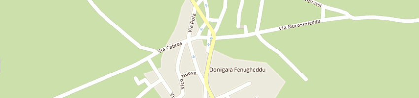 Mappa della impresa de muro gianni paolo a ORISTANO