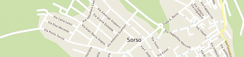 Mappa della impresa princivalle fulvio a SASSARI
