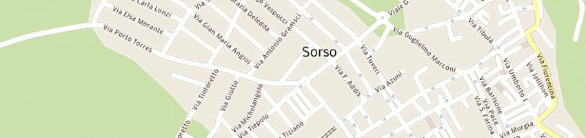 Mappa della impresa polo mario a SORSO