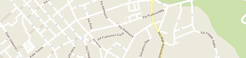 Mappa della impresa cedac di ghisaura salvatore a SASSARI