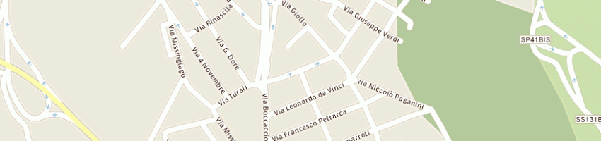 Mappa della impresa carru baingio a ITTIRI