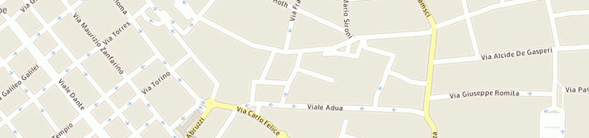 Mappa della impresa pizzeria bis a SASSARI