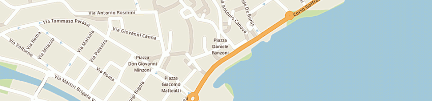 Mappa della impresa atlantidee srl a VERBANIA