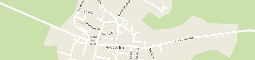 Mappa della impresa campana pietro a SEZZADIO
