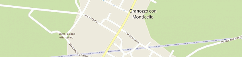 Mappa della impresa scuole elementari statali a GRANOZZO CON MONTICELLO