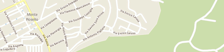 Mappa della impresa pinna geom francesco a SASSARI