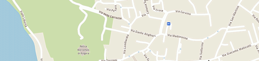 Mappa della impresa hortus srl a ANGERA