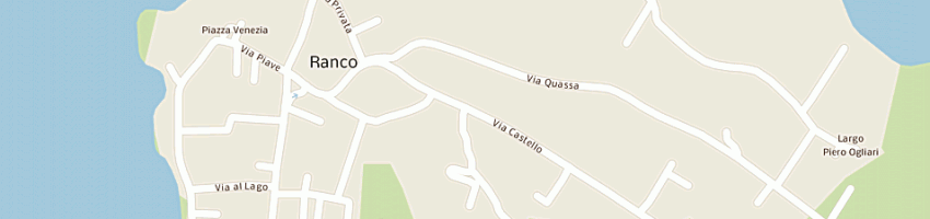 Mappa della impresa poste italiane a RANCO