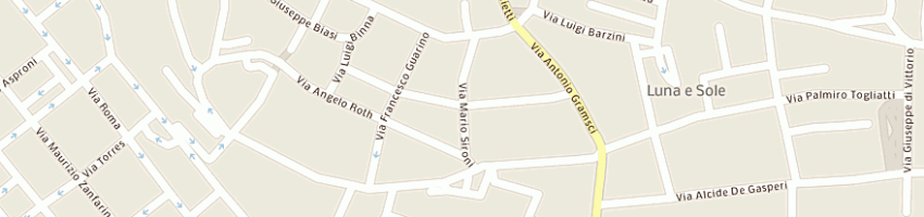 Mappa della impresa ssast a SASSARI