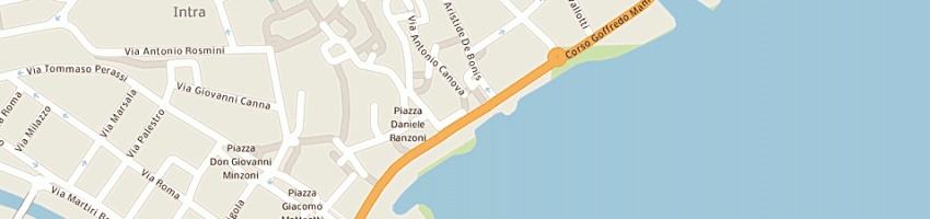 Mappa della impresa miazza duilio a VERBANIA