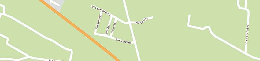 Mappa della impresa associazione arci gerlotti a ALESSANDRIA