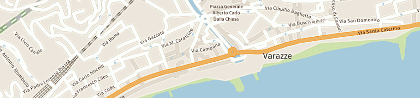 Mappa della impresa effeerre sas a VARAZZE
