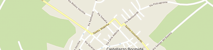 Mappa della impresa flli longhin snc a CASTELLAZZO BORMIDA
