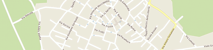 Mappa della impresa poste italiane spa a CASTELLAZZO BORMIDA