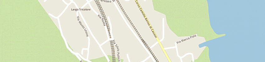 Mappa della impresa accomo express di villa ernestina franca e c snc a DORMELLETTO