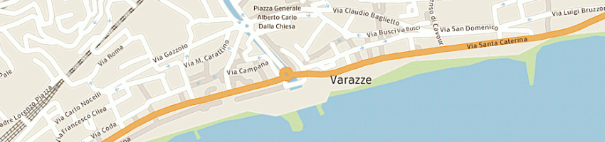 Mappa della impresa ercoli annamaria a VARAZZE