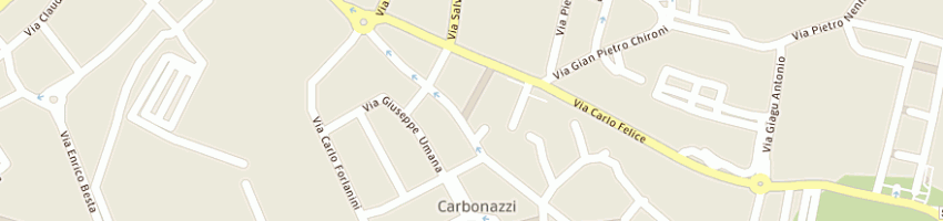 Mappa della impresa novacarni srl a SASSARI