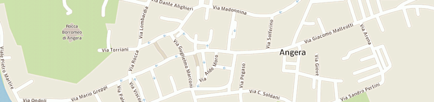 Mappa della impresa zucchero filato di filadoro filomena a ANGERA