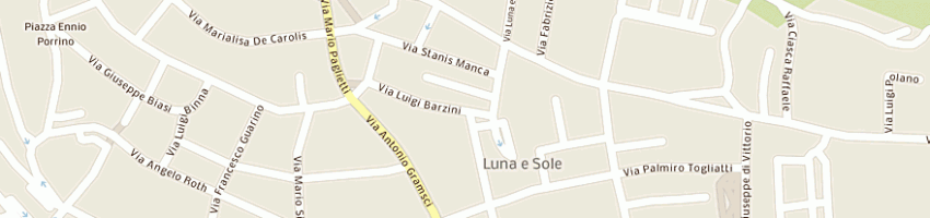 Mappa della impresa senes gian piero a SASSARI
