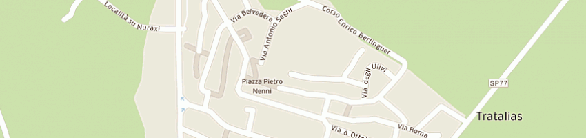 Mappa della impresa papi giancarlo a TRATALIAS