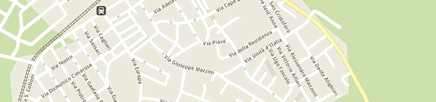 Mappa della impresa obino giannella a SASSARI