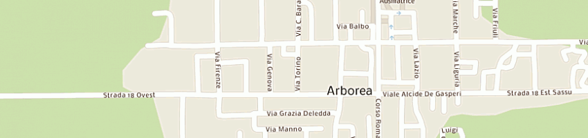 Mappa della impresa vetar srl a ARBOREA