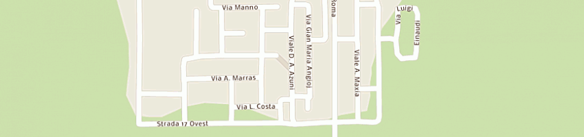 Mappa della impresa passero' luca a ARBOREA