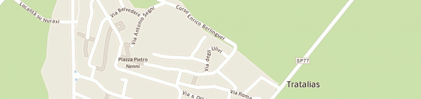 Mappa della impresa centro moda parrucchieri di pucci vincenzo a TRATALIAS