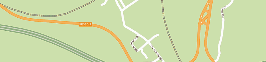 Mappa della impresa l'ustaria del fant da picc pier giorgio a BORGO TICINO