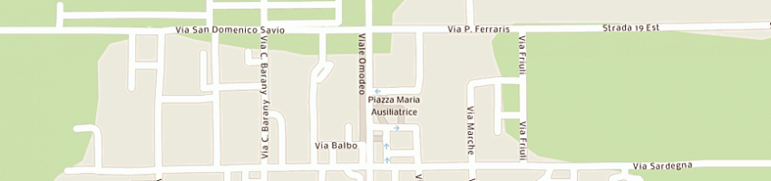Mappa della impresa comune - scuola elementare a ARBOREA