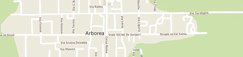 Mappa della impresa paoli ugo a ARBOREA