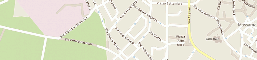 Mappa della impresa patronato epasa a ORISTANO
