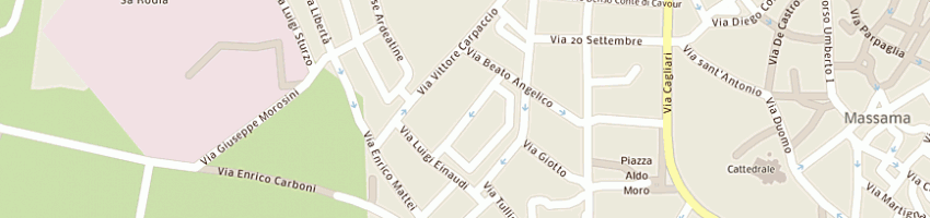 Mappa della impresa cimi srl a ORISTANO