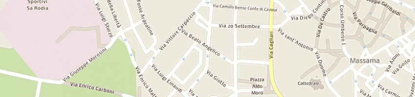 Mappa della impresa oppo franca a ORISTANO