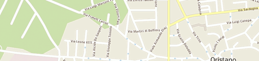 Mappa della impresa ditta fulgheri impianti di fulgheri antonello a ORISTANO