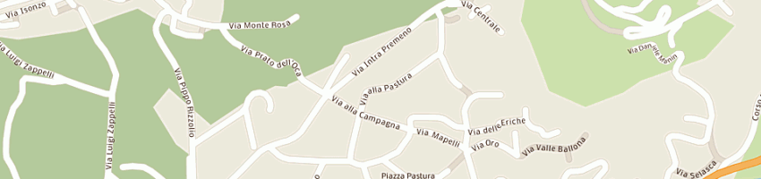 Mappa della impresa scuole materne a VERBANIA