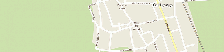 Mappa della impresa eredi di ferrara giuseppina a NOVARA