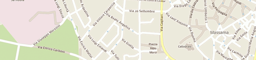 Mappa della impresa l'orto di casa di chergia simona e c sas (sigla l'orto di casa) a ORISTANO